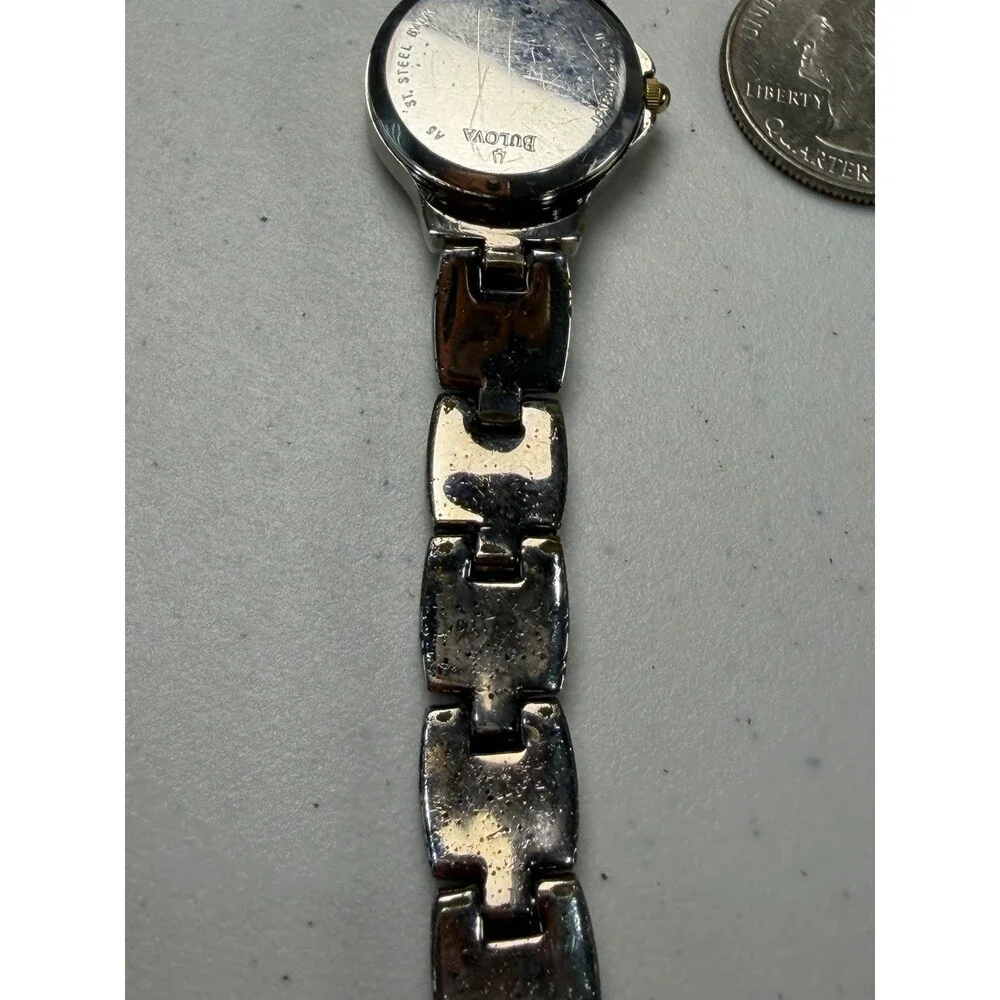 Caravelle by Bulova Women’s Two-Tone Quartz Watch 23.8mm Fresh Battery